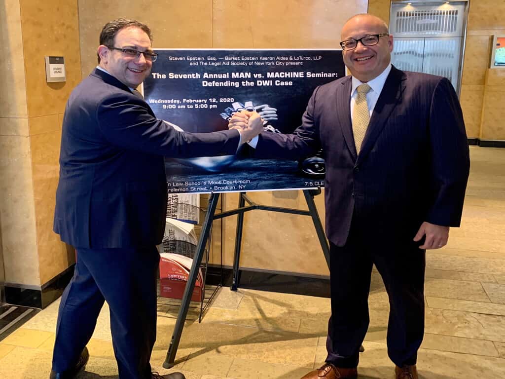 Steven B. Epstein & Martin Tankleff shaking hands